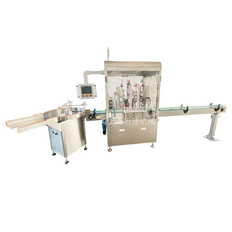 口喷剂灌装轧盖流水线